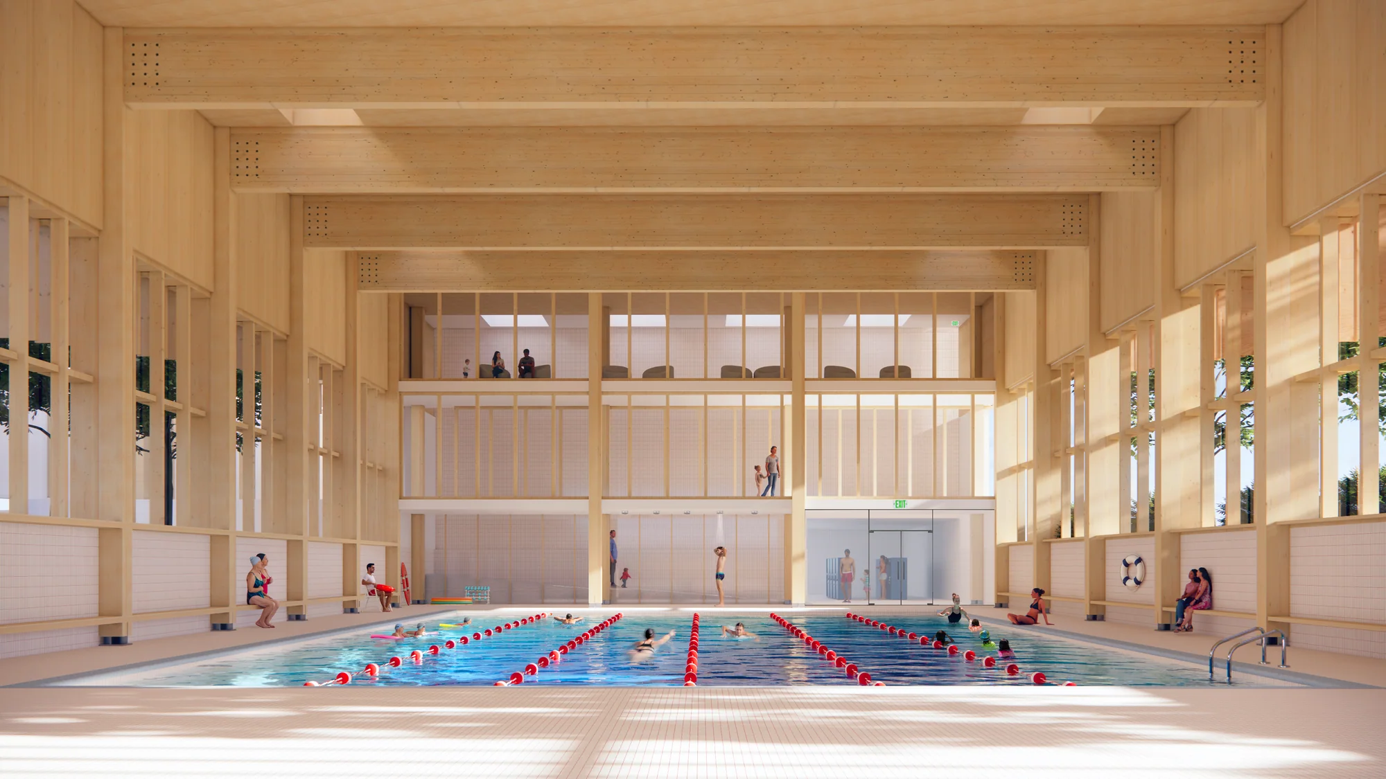 Wood Street Pool, Pool Hall Study by Andrew Wheat